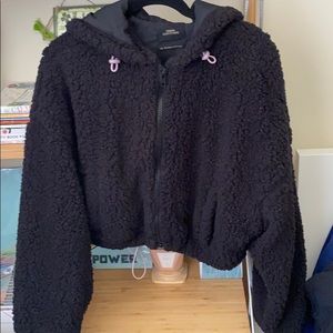 Urban Outfitters Cozy Hooded Crop